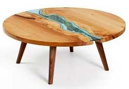 Wooden Round Table