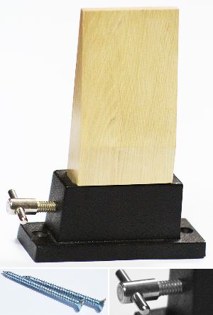 Bench Pin with Metal Holder