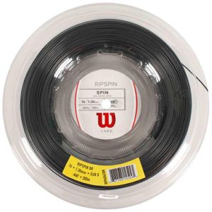 Wilson Ripspin Tennis String 16g (black)