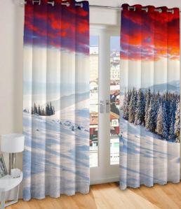 Digital  Printed Curtain