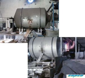 Rotary Aluminum Melting Furnace