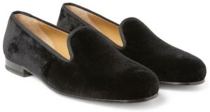 Mens Velvet Shoes