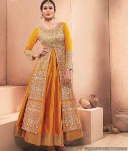 Rama Color Anarkali Suit