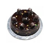 Eggless Cake Chocolate Flavor Round Shape