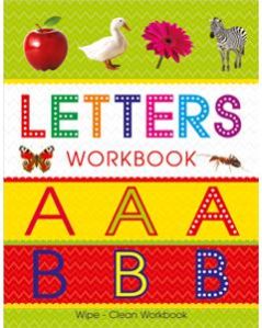 ART FACTORY-LETTERS Wipe- Clean Work book