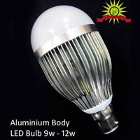 Alminiuum Body LED Bulb 9w to 12W