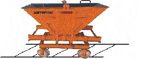 SLAB TROLLEY WITH 100 FEET RAIL