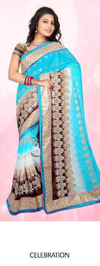 Color Shaded Silk Sarees