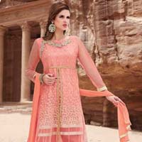 Super Fashion Light Pink Color Straight Suit