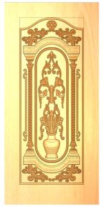 3d carving  door