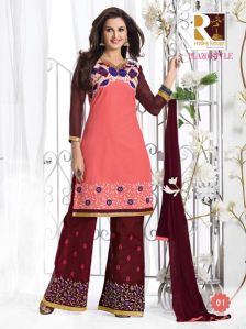 Plaz0 Style (rudra) Full Catalogs Ladies Suit