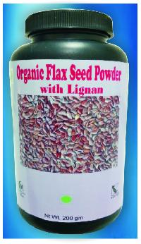 Organic Flax Seed Powder with Lignan