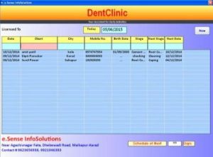 Dent Clinic Software