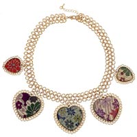 Imported Gold plated Fashion Statement Necklace
