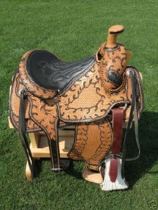 western Saddle with Girth