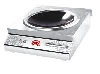 Concave induction cooker