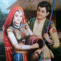 Rajasthani Oil Paintings