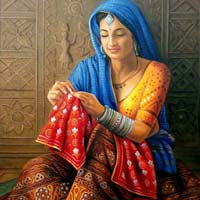 rajasthani portrait