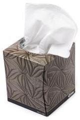 wet facial tissue