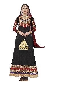 Hi-fashion Black Color Salwar Suit