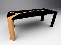 handcrafted dining table
