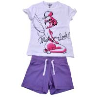 Girls Top & T-Shirt Set