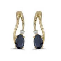 Sapphire Gemstone Earrings