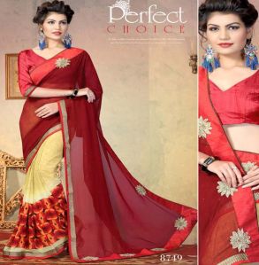 RekhaManiyar Fashions Party Wear Catalog Saree 8749