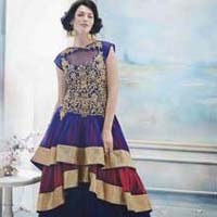 Embroidered Georgette Anarkali Suits