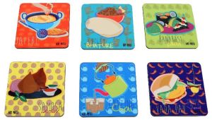 Taste Of Foodie Coasters