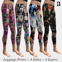 Ladies Printed Leggings