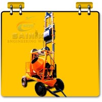 Automatic Concrete Mixer With Pole