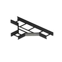 Horizontal Radius Tee FRP Ladder Cable Tray