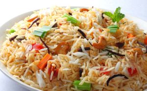 vegetable biryani