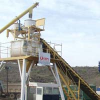 Static Inline Hopper Concrete Batching Plant with Twin Shaft Mixer (GEPL SIH - 60)