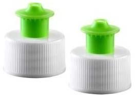 Pull Push Plastic Bottle Caps