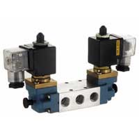 double solenoid valves