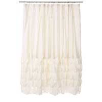 frilled curtains