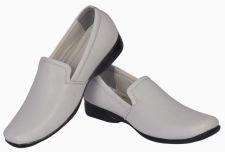 VIRANI white PU synthetic shoes