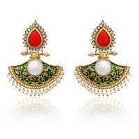 Zaveri Pearls Ethnic Earrings