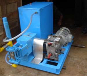 Gear Drive Operated Hydro Testing Pump