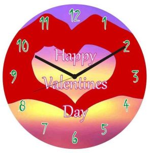 Valentines Day Clocks