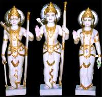 Marble Ram Laxman Sita Statues