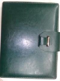 Green Organizer Diary