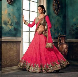 Chiffon Lehenga Choli