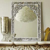 Bone Inlay Mirror