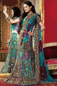 Designer Chikan Lehenga