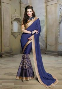 Faux Georgette Sarees