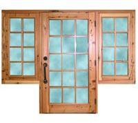 Wooden Window Door