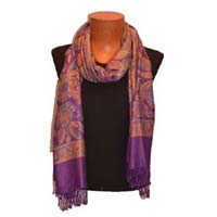 Viscose jamavar stoles